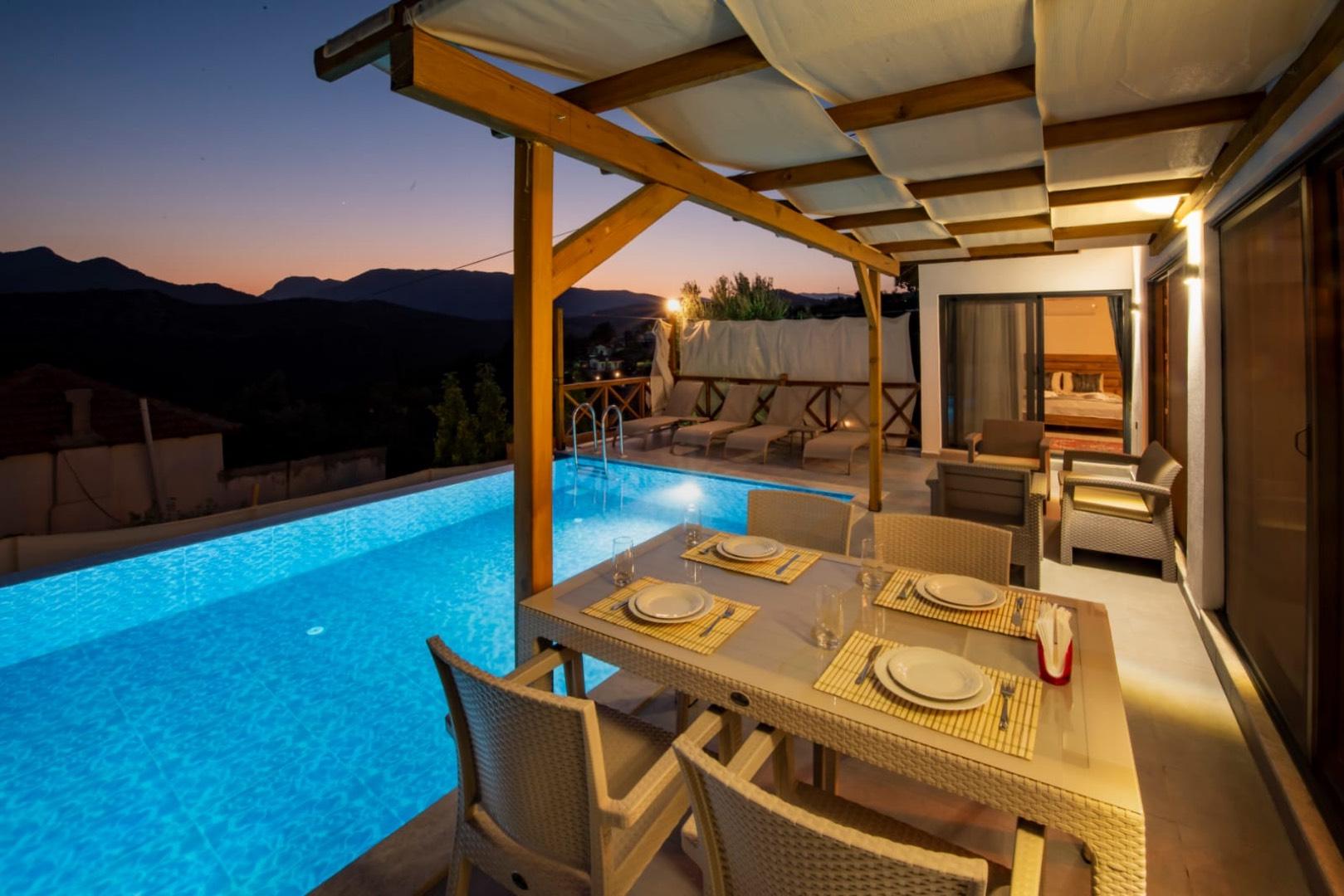 Muğla Seydikemer'de Doğanın Kalbinde, Özel Havuzlu, 4 Kişilik Villa-28533