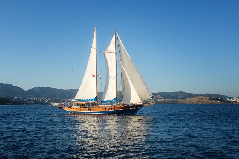 Bodrum'un Eşsiz Doğasında, 12 Kişilik, Kiralık Konforlu Gulet