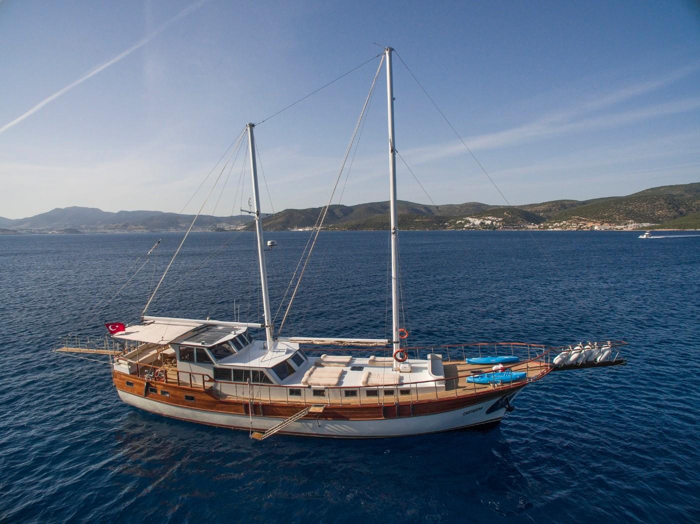 Bodrum'da Masmavi Sularda, Şık ve Ferah Dizayna Sahip Gulet-15582
