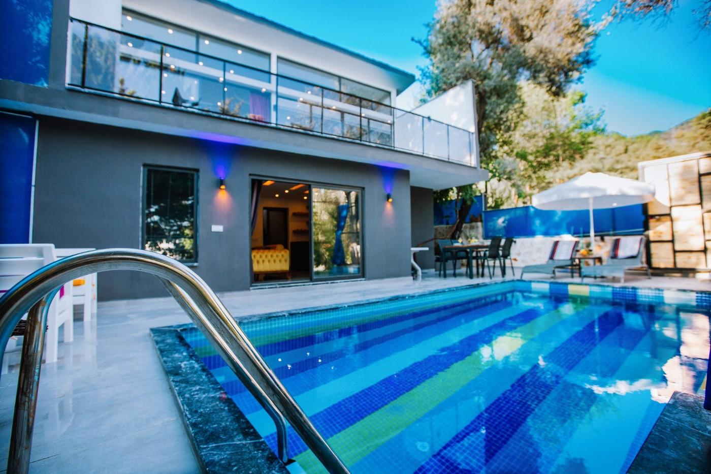 Kaş İslamlar'da Doğa İçerisinde, Özel Havuzlu, Saunalı Villa-22891