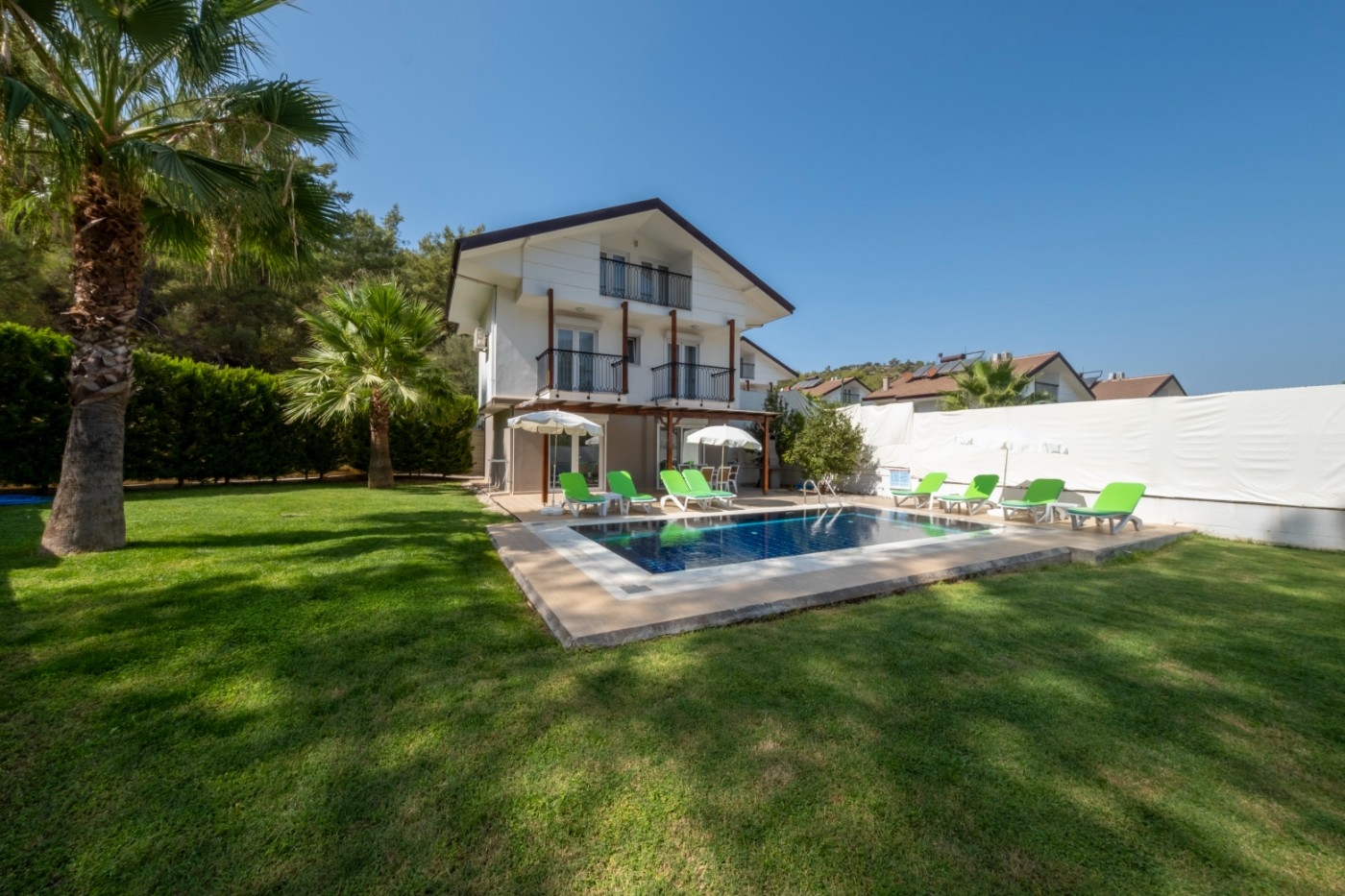 Fethiye’de Ölüdeniz Plajına Yakın, 8 Kişilik, Özel Havuzlu Lüks Villa