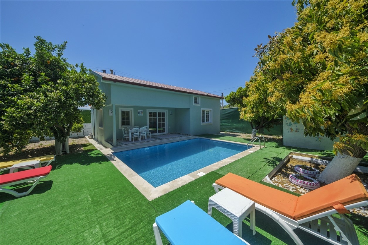 Fethiye Yanıklar'da Doğa İçerisinde, Özel Havuzlu, Konforlu Villa