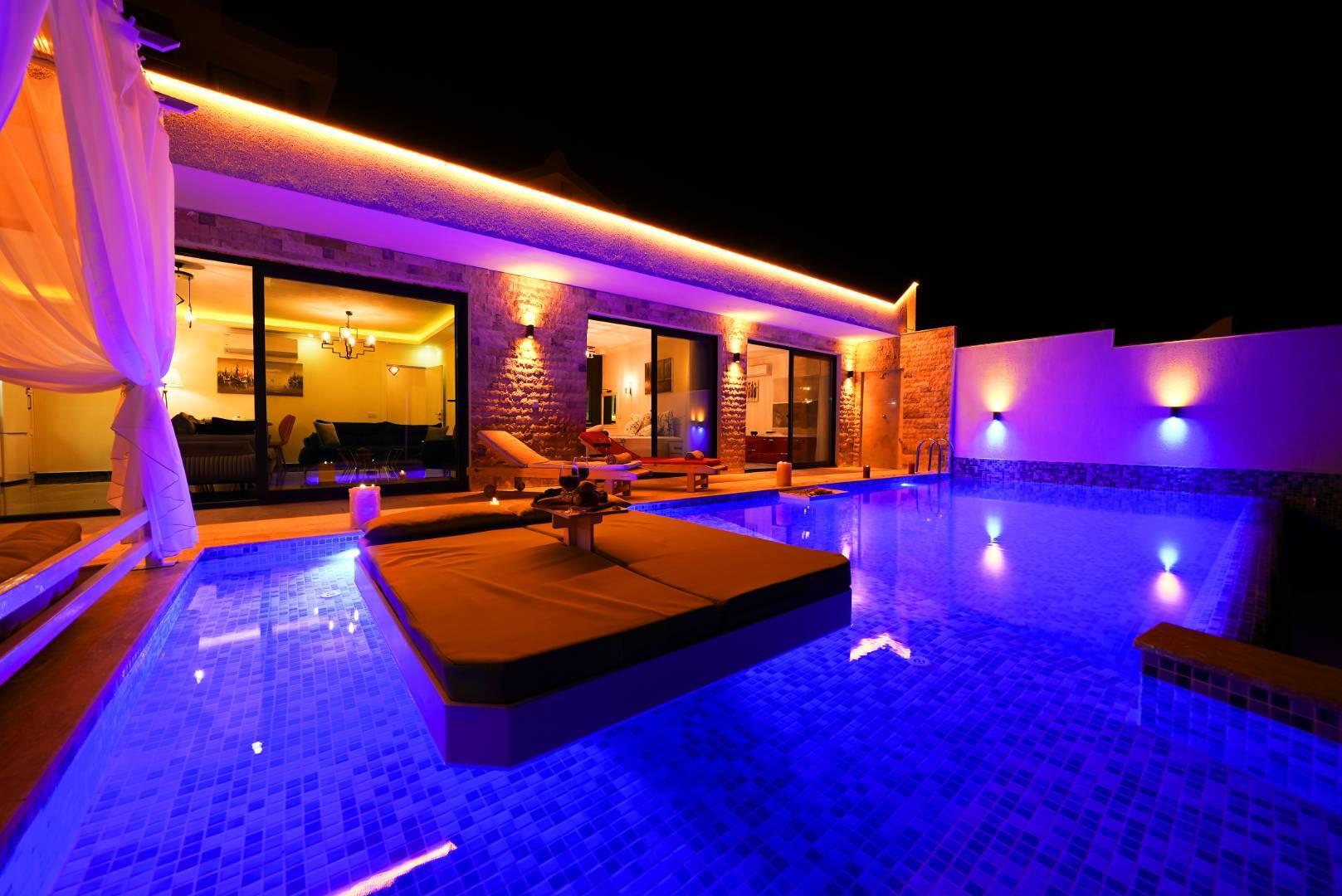 Kaş İslamlar'da Deniz ve Doğa Manzaralı, Özel Havuzlu, Lüks Villa-26648
