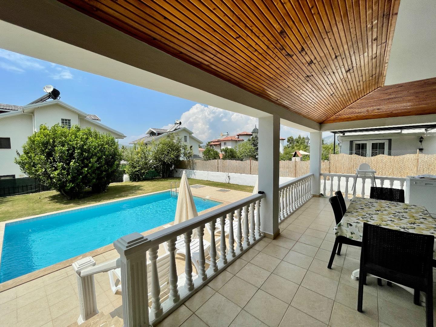 Fethiye Ölüdeniz'de Denize Yakın, Özel Havuzlu, Bahçeli Villa-30626