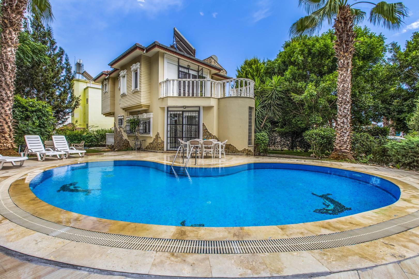 Serik Belek'te Merkezi Konumda, Özel Havuzlu, Lüks Villa-14139