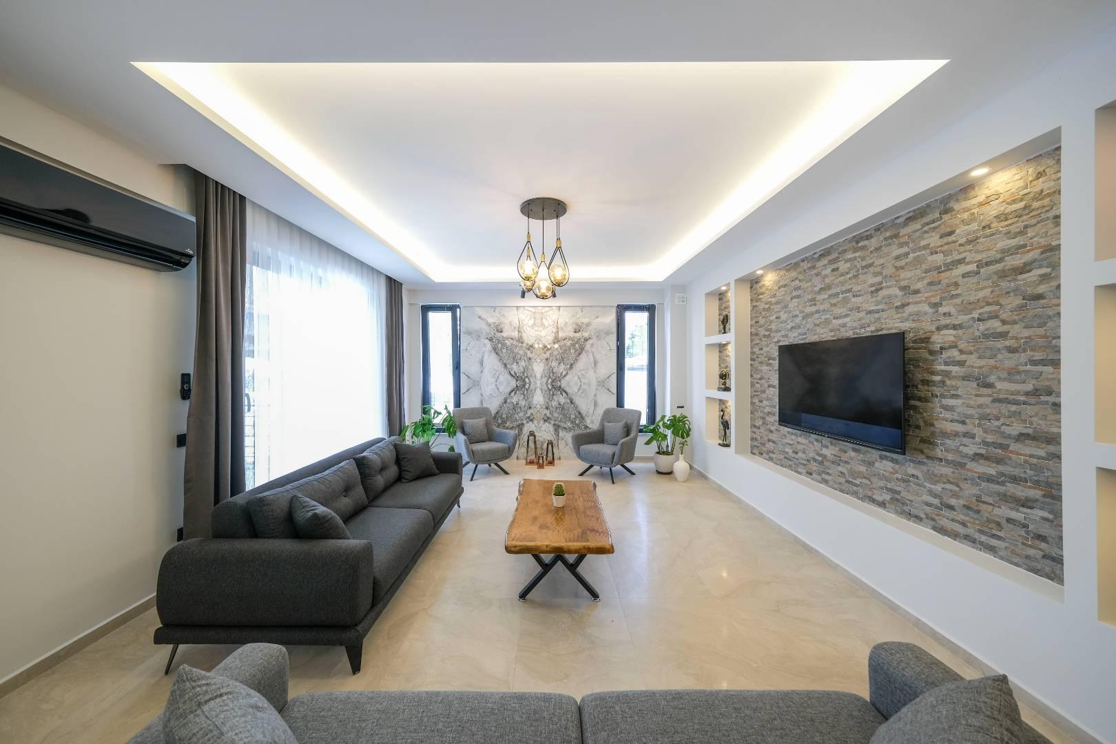 Ortaca Dalyan'da Nehir Kenarında, Özel Havuzlu, Jakuzili, Lüks Villa-29300