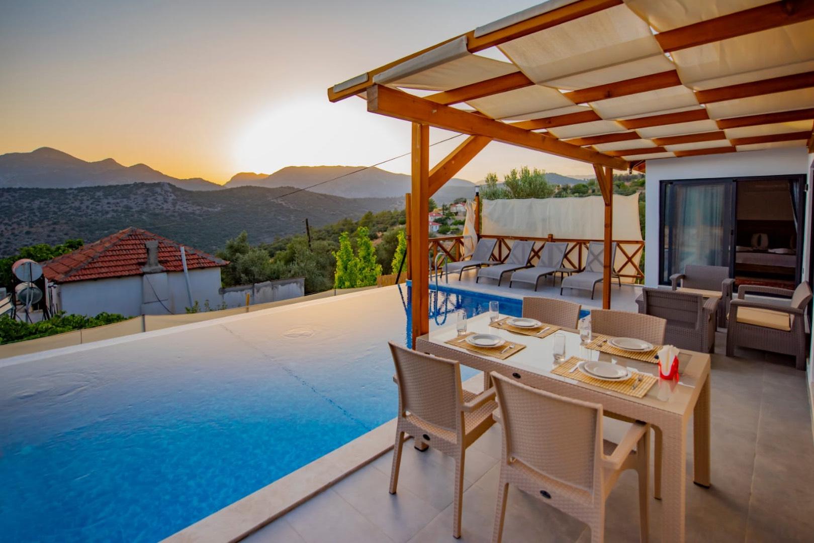 Muğla Seydikemer'de Doğanın Kalbinde, Özel Havuzlu, 4 Kişilik Villa-28533