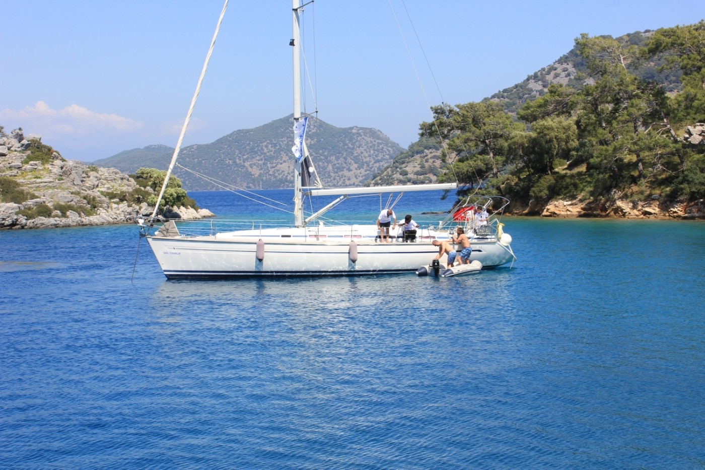 Fethiye'de Serin Sularda, Konforlu, 8 Kişilik Yelkenli