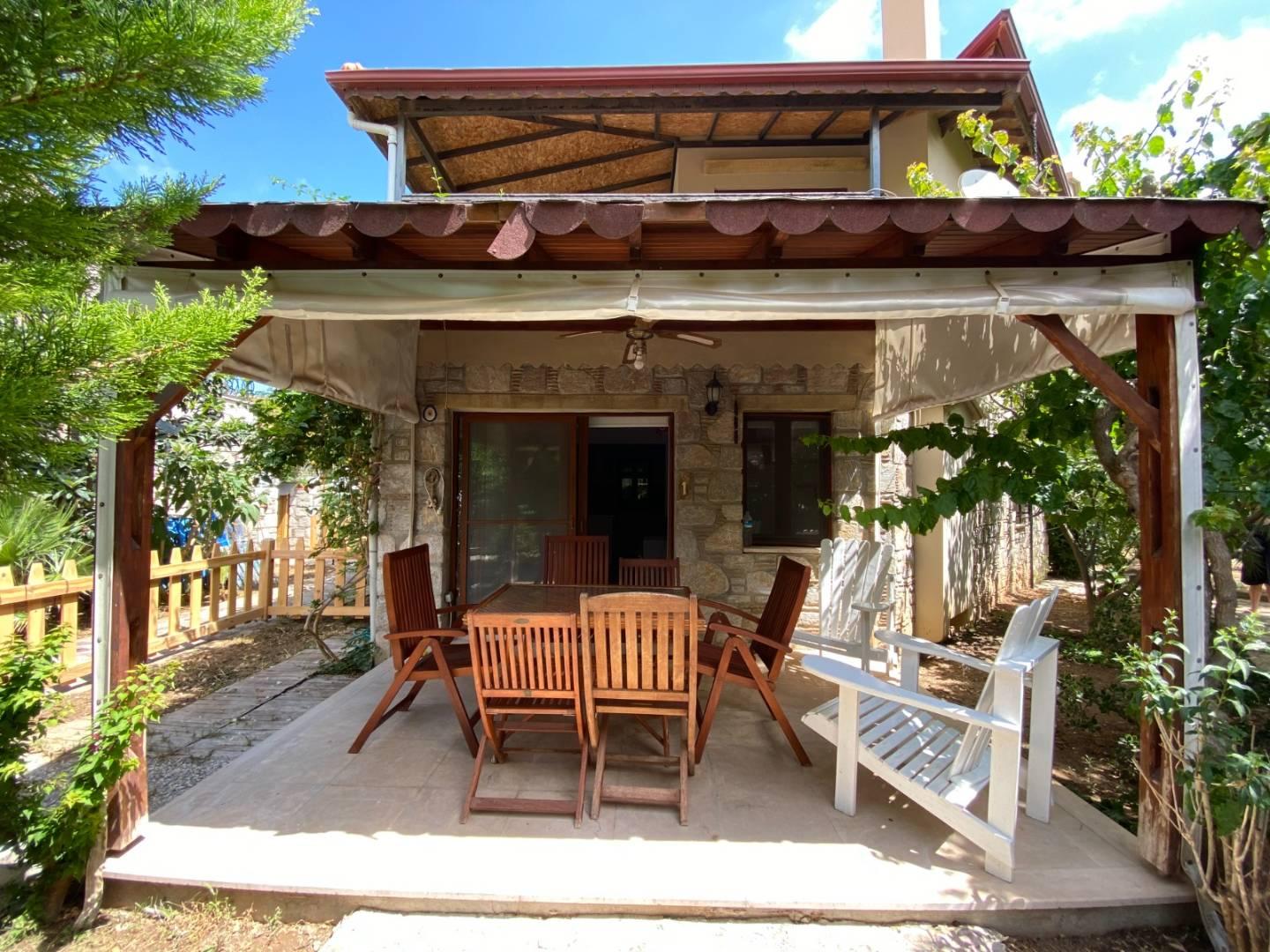 Datça'da Müstakil Bahçeli, Özel Havuzlu, Kiralık Villa-26653