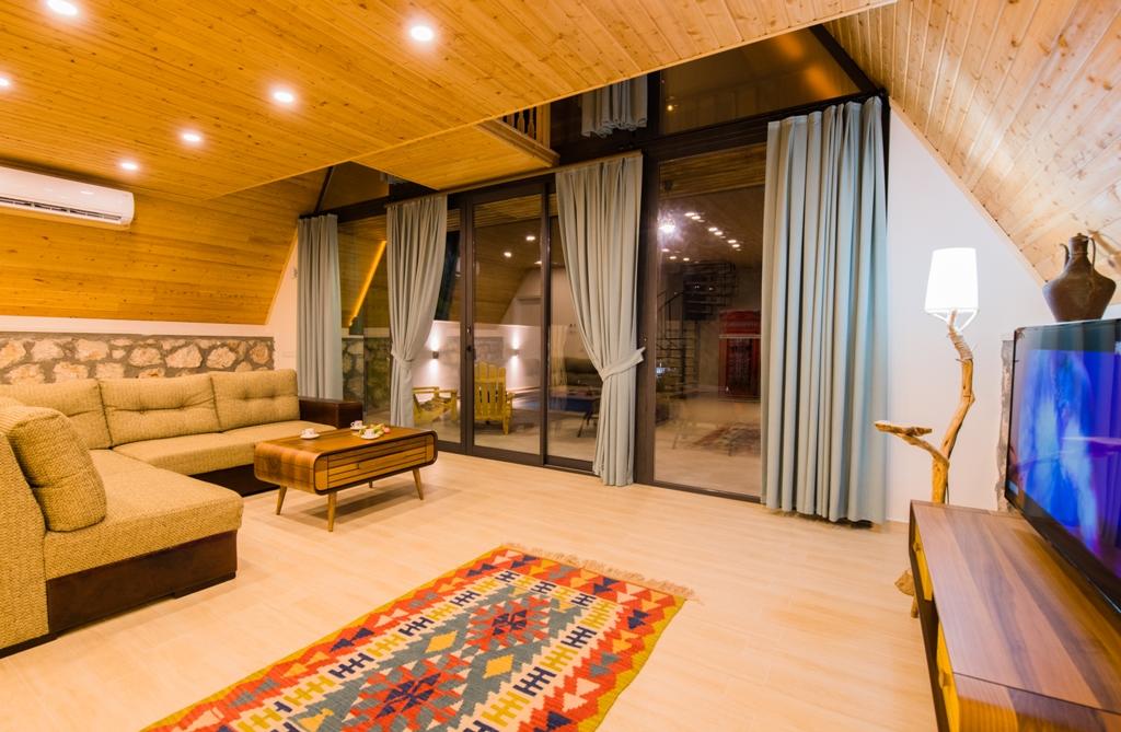 Kaş İslamlar'da Muhteşem Doğada, Özel Havuzlu, Şık Bungalov-19643