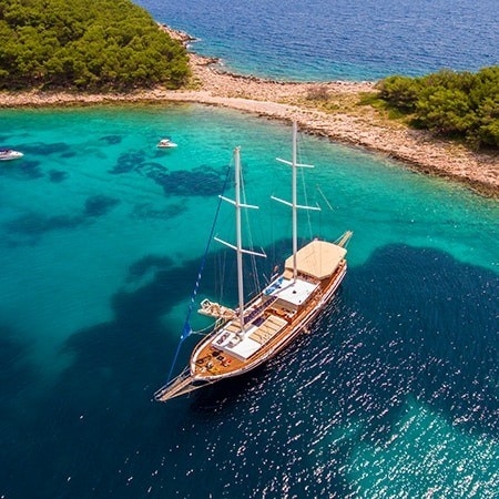 Bodrum'da Enfes Sularda, 5 Kabinli, Kiralık Lüks Gulet