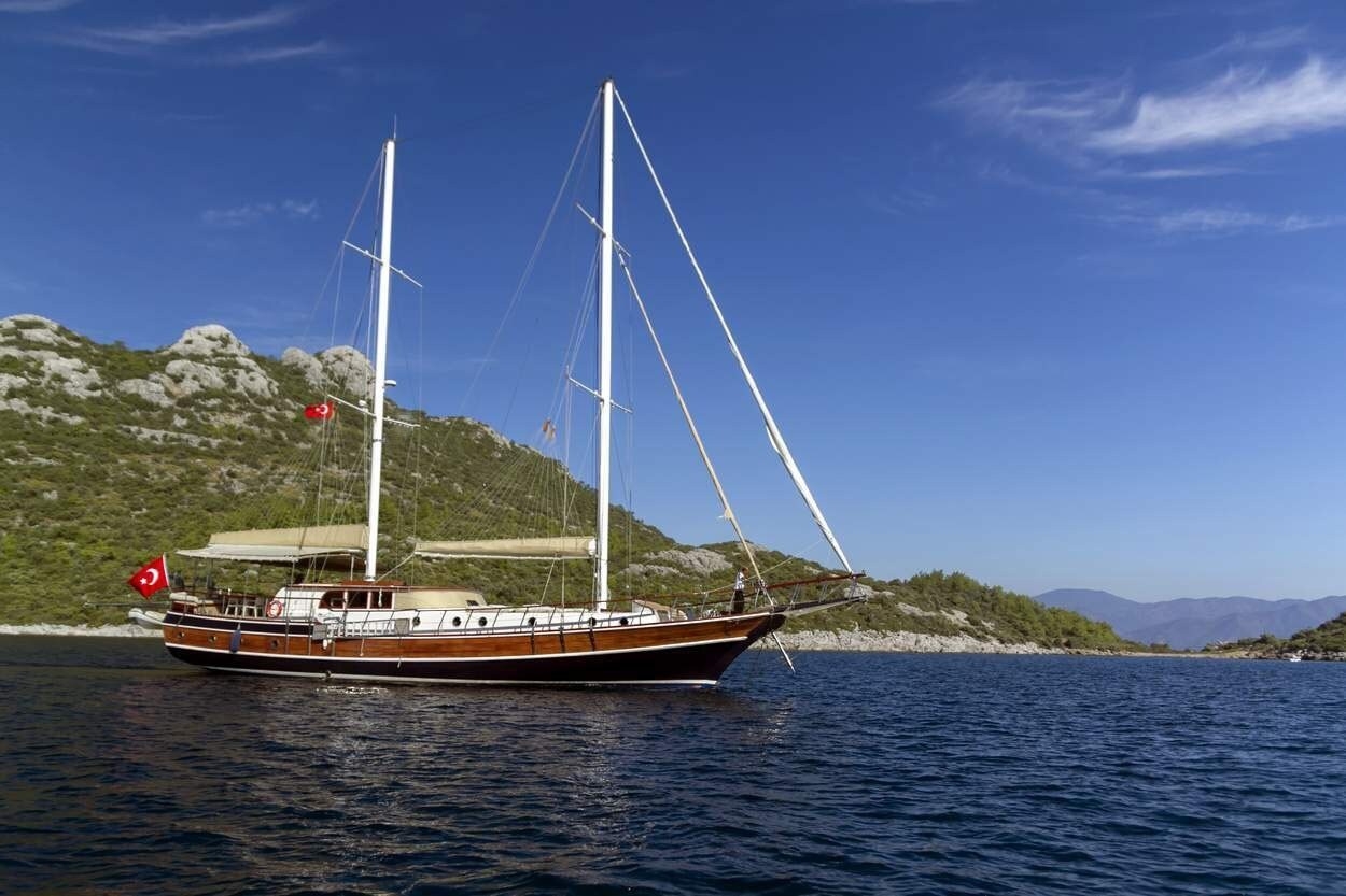 Marmaris'in Doğal Güzellikleri Arasında, 10 Kişilik, Geniş Gulet