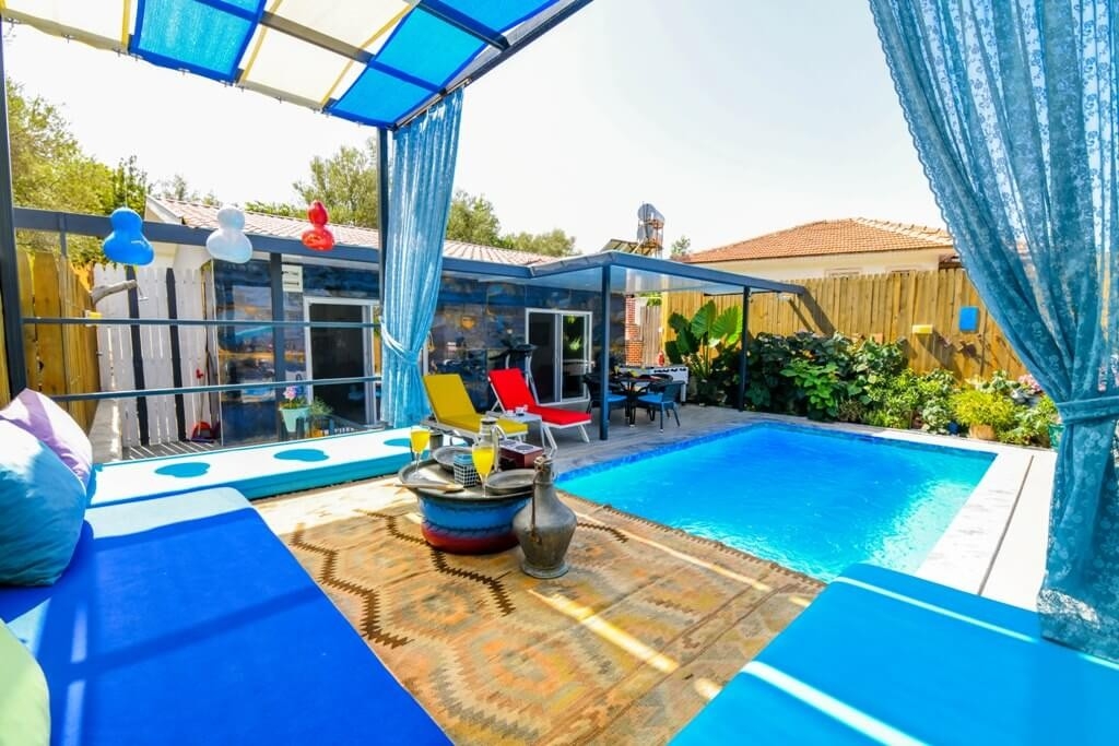 Kaş Üzümlü'de Doğayla İç İçe, Özel Havuzlu, Jakuzili Villa