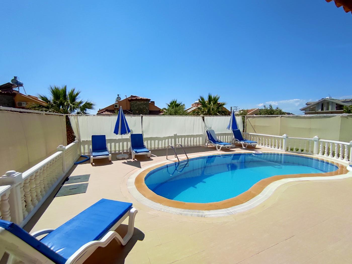 Fethiye Ölüdeniz'de Ölüdeniz Plajına Yakın, Özel Havuzlu, Şık Villa-17180