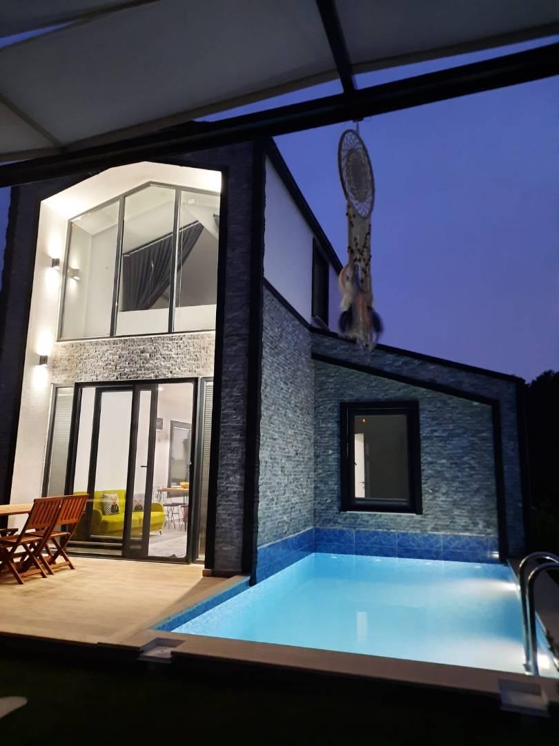 Dalaman'da Doğa İle İç İçe, Özel Havuzlu, Modern Tasarımlı Villa-26143