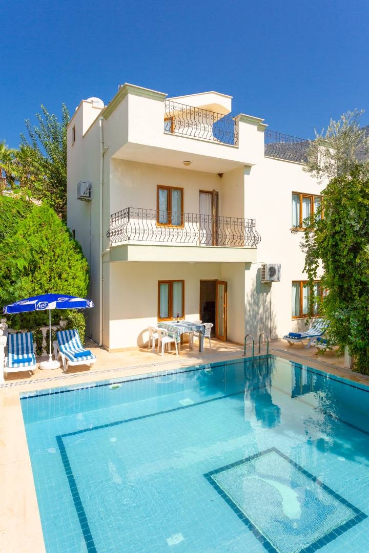 Kalkan Merkez'de Muhteşem Doğa İçerisinde, Özel Havuzlu, Lüks Villa