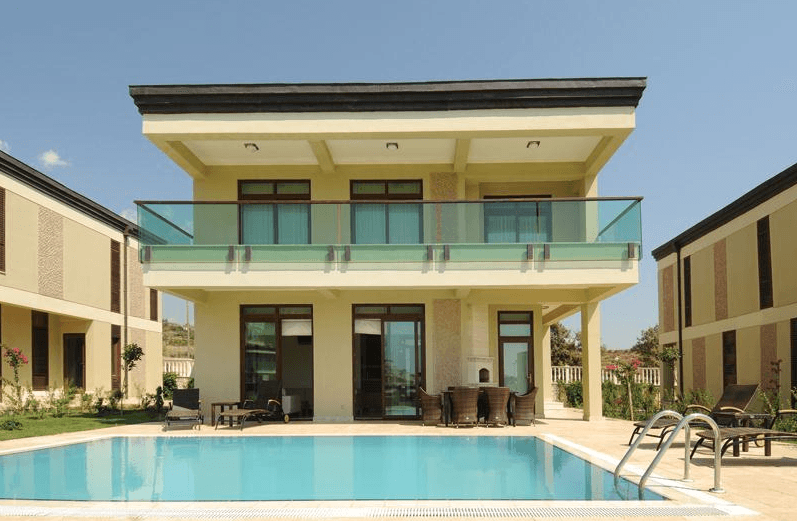 Alanya Kargıcak'ta Tesis İçerisinde, Özel Havuzlu, Şık Kiralık Villa-23059