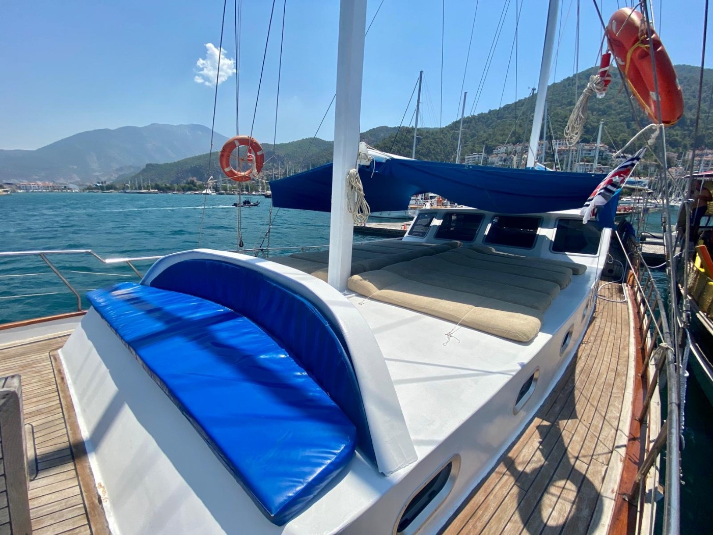 Muğla Fethiye'de Tam Donanımlı, 10 Kişilik, Konforlu Gulet