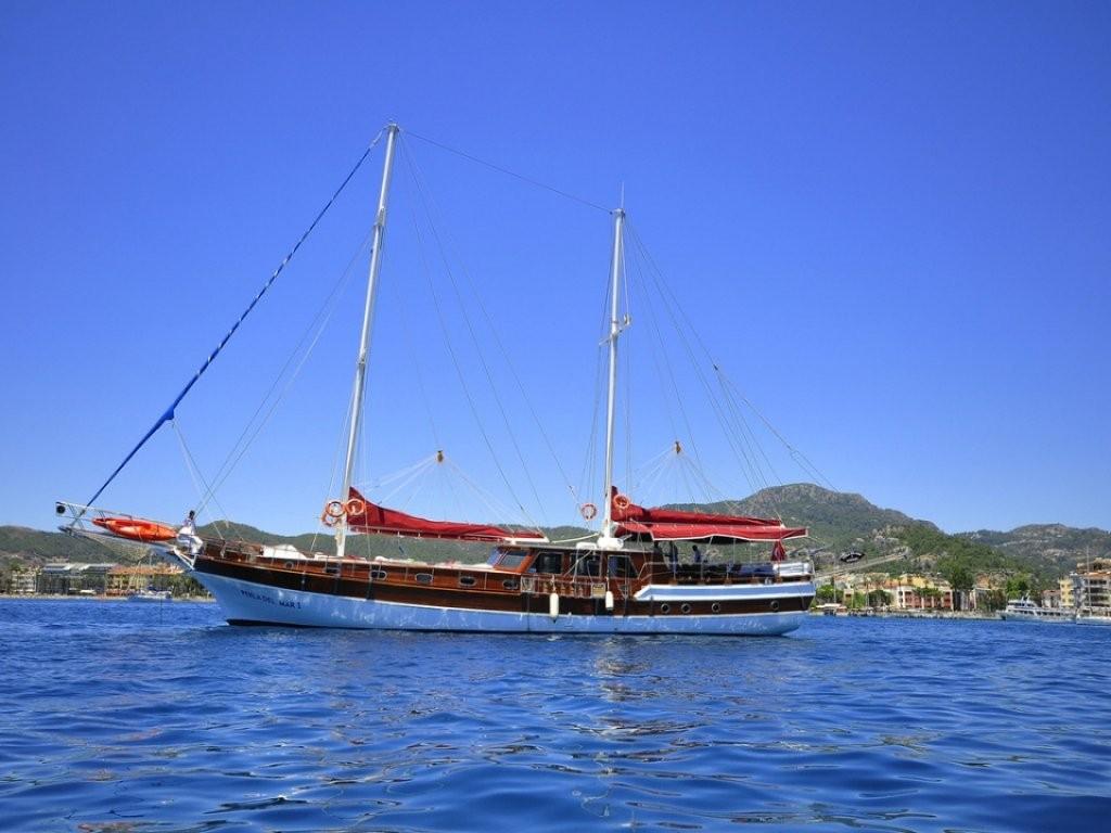 Muğla Fethiye'de Geniş Kapasiteye ve Hacme Sahip Olan, Konforlu Gulet-14320