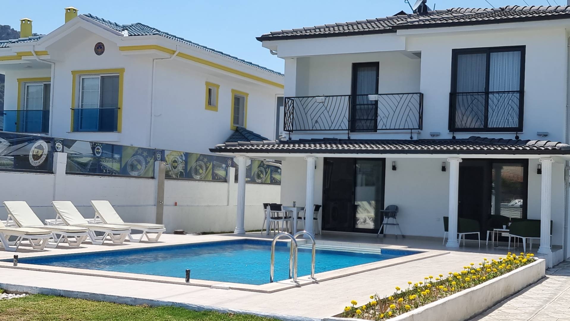 Muğla Ortaca'da Özel Havuzlu, Kalabalık Ailelere Uygun, Şık Villa