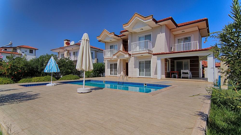 Dalyan'da Muhteşem Doğada, Yetişkin ve Çocuk Havuzlu, 8 Kişilik Villa-24011