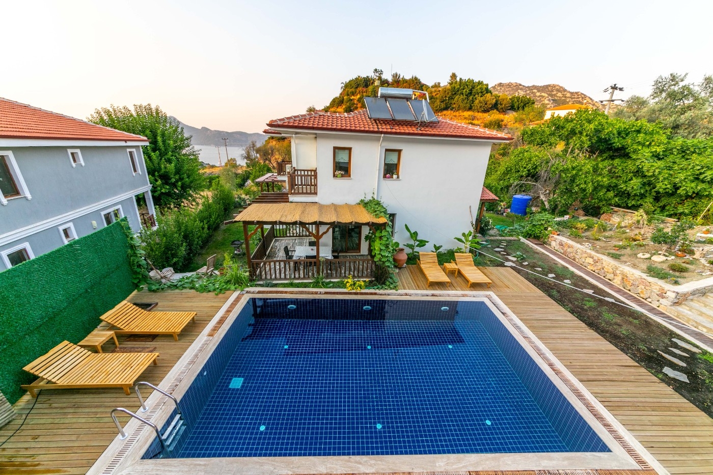 Marmaris Selimiye'de Huzurlu Konumda, Özel Havuzlu, 6 Kişilik Villa