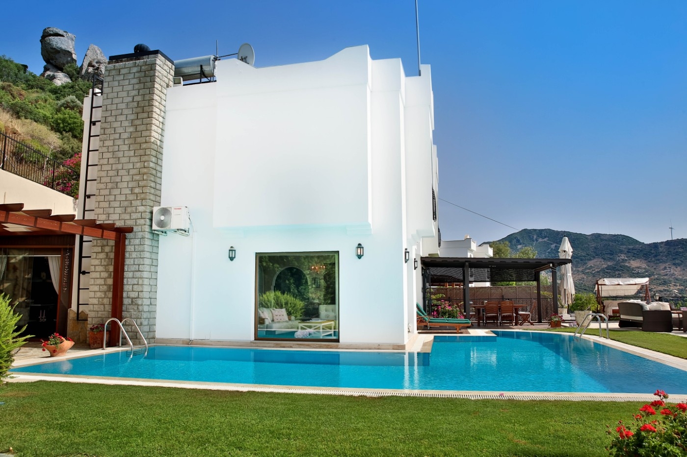 Bodrum Yalıkavak'ta Dinginlik Veren, Özel Havuzlu, Kiralık Villa