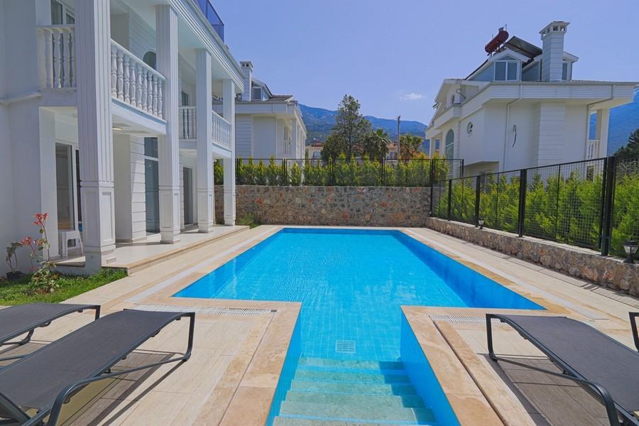 Fethiye Ölüdeniz'de Plaja Yakın Konumda, Özel Havuzlu, Kiralık Villa-19567