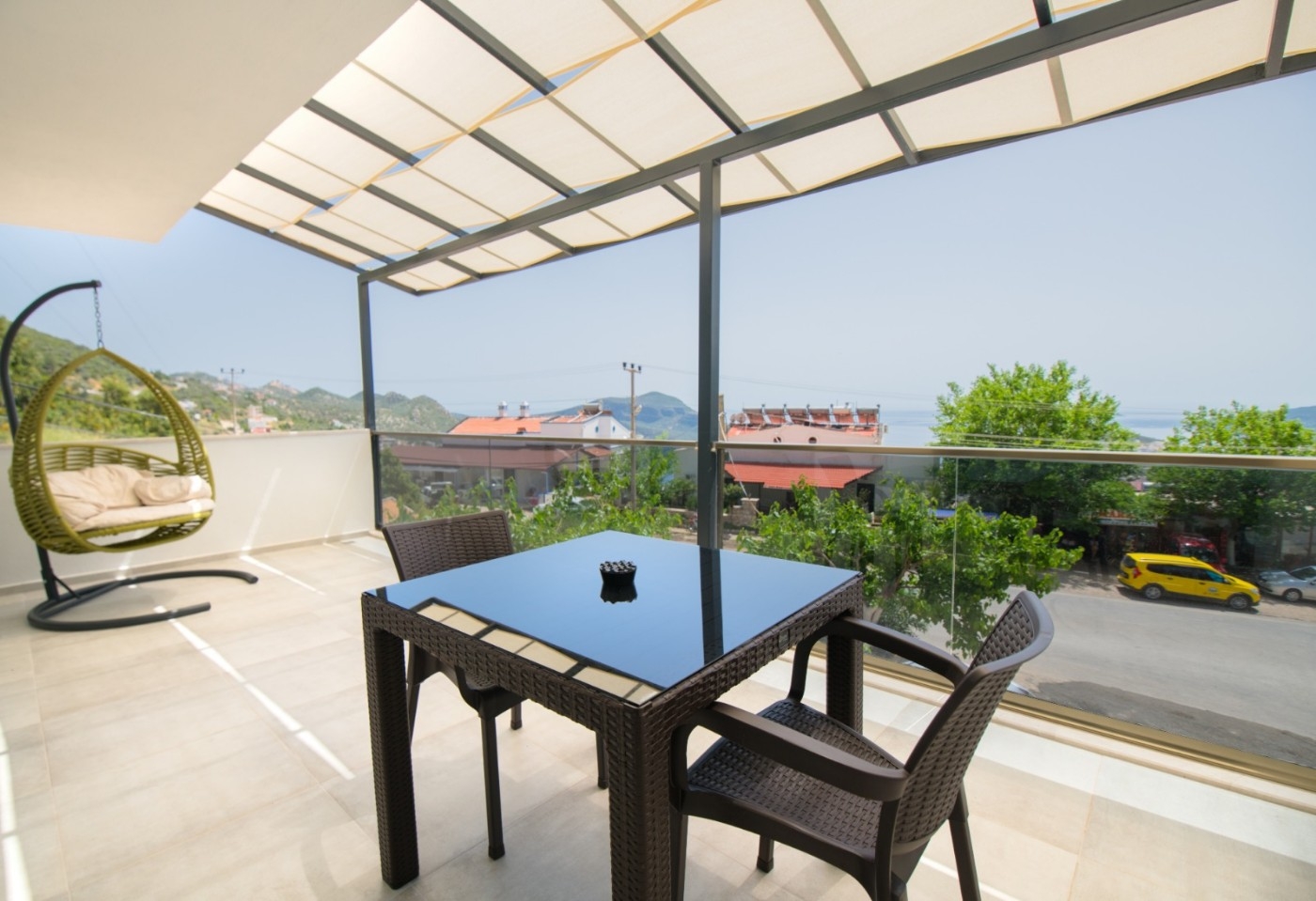 Kaş Bezirgan'da Eşsiz Deniz Manzaralı, Jakuzili, Modern Tatil Evi