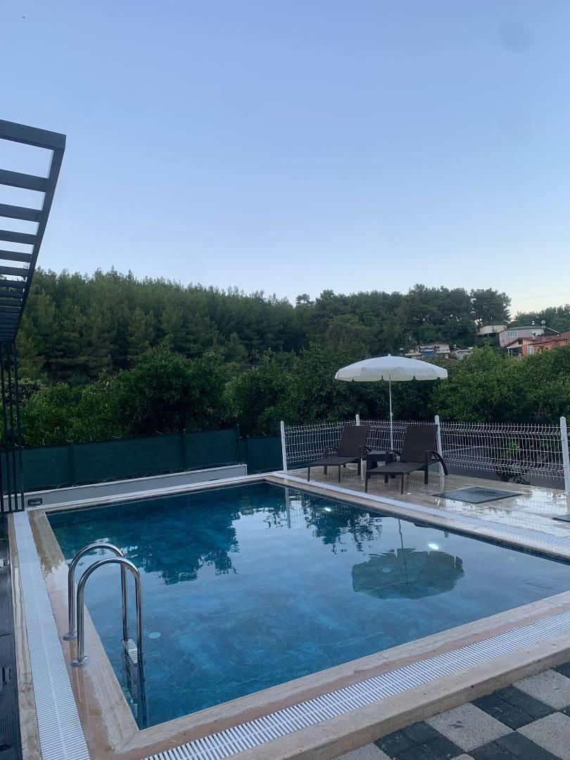 Antalya Kemer'de Modern Mimarili, Özel Havuzlu, Kiralık Villa-28565
