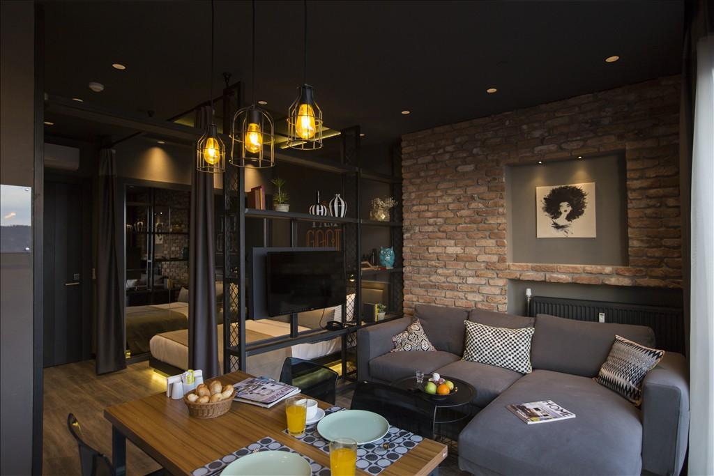 İstanbul Ataşehir'de Deniz Manzaralı, Modern Suit-16188