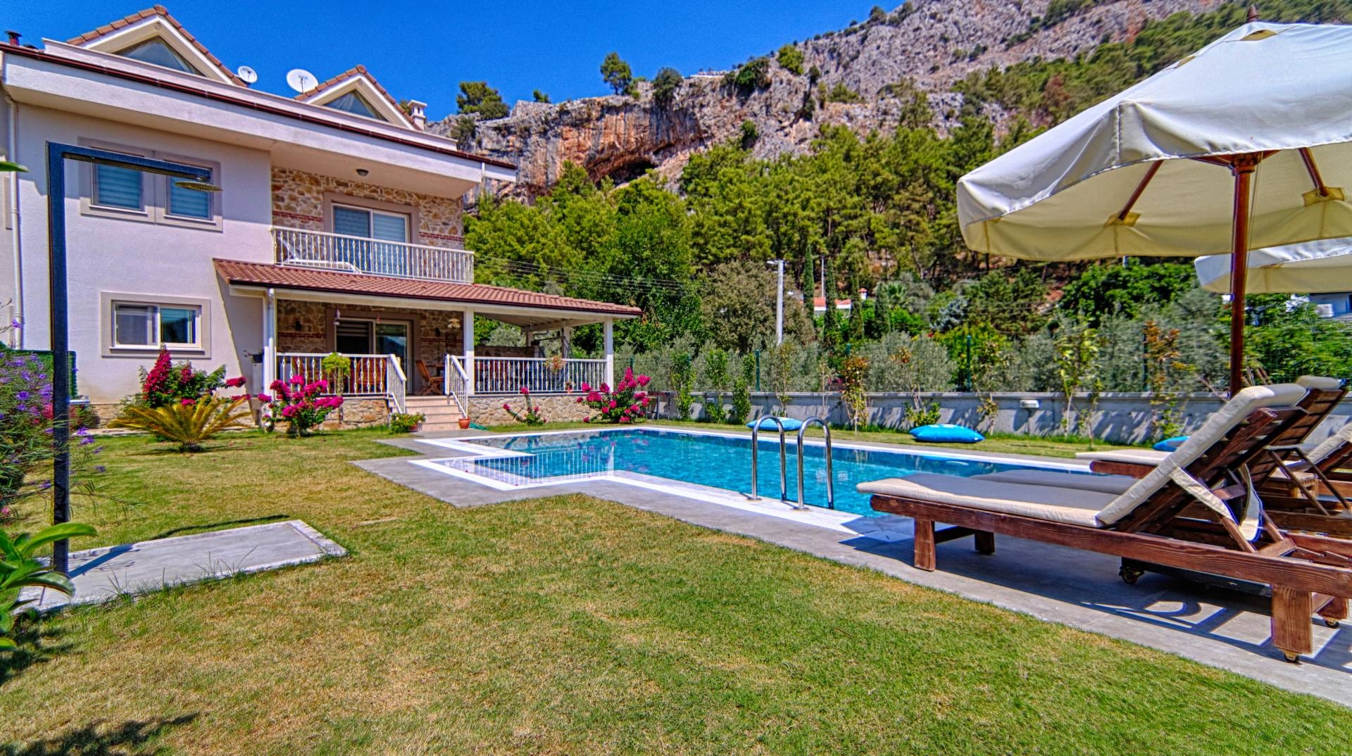 Fethiye Göcek'te Enfes Doğa İçerisinde, Özel Havuzlu, Müstakil Villa