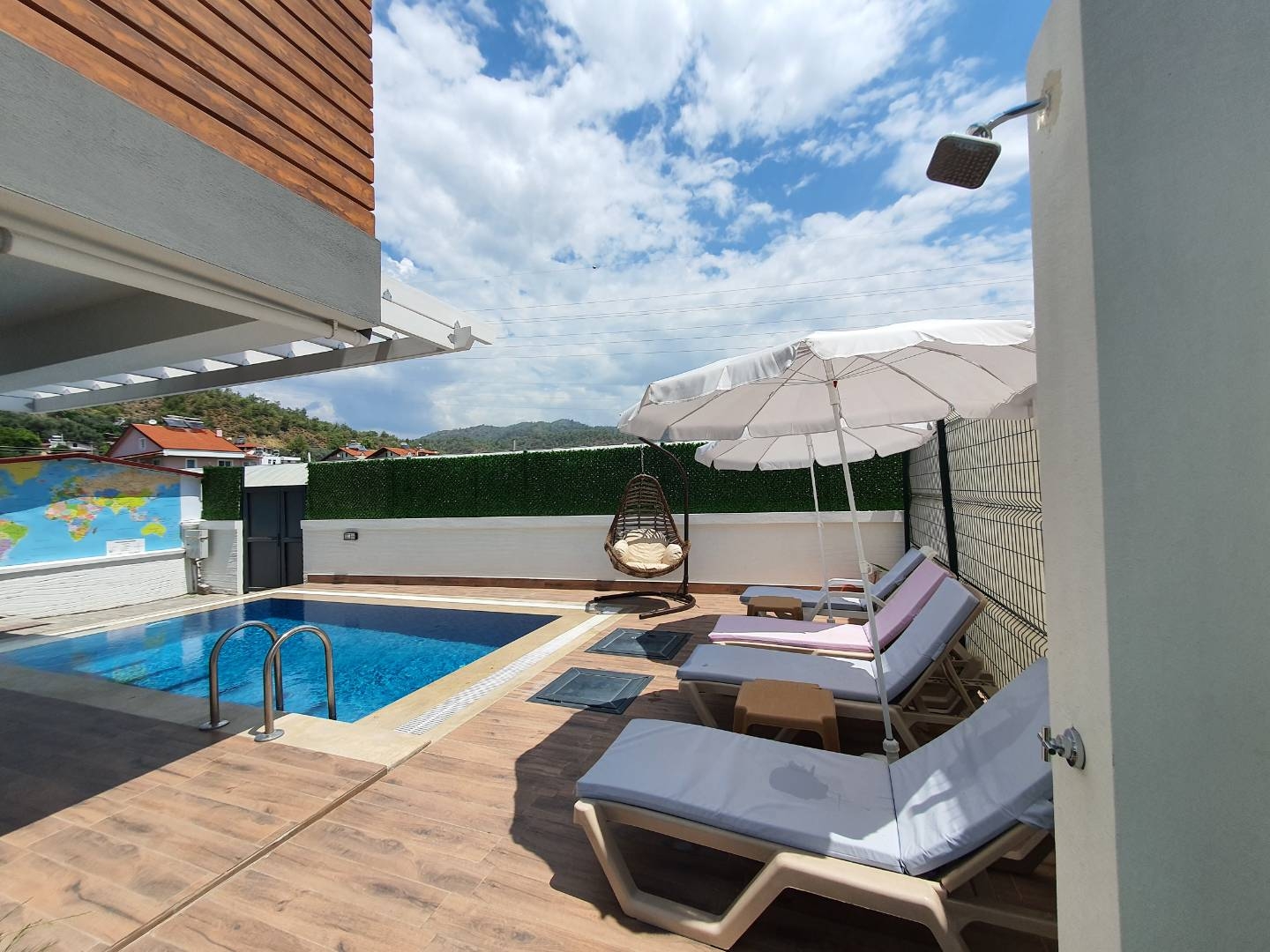 Fethiye Karagedik'te Modern Mimarili, Özel Havuzlu, 8 Kişilik Villa