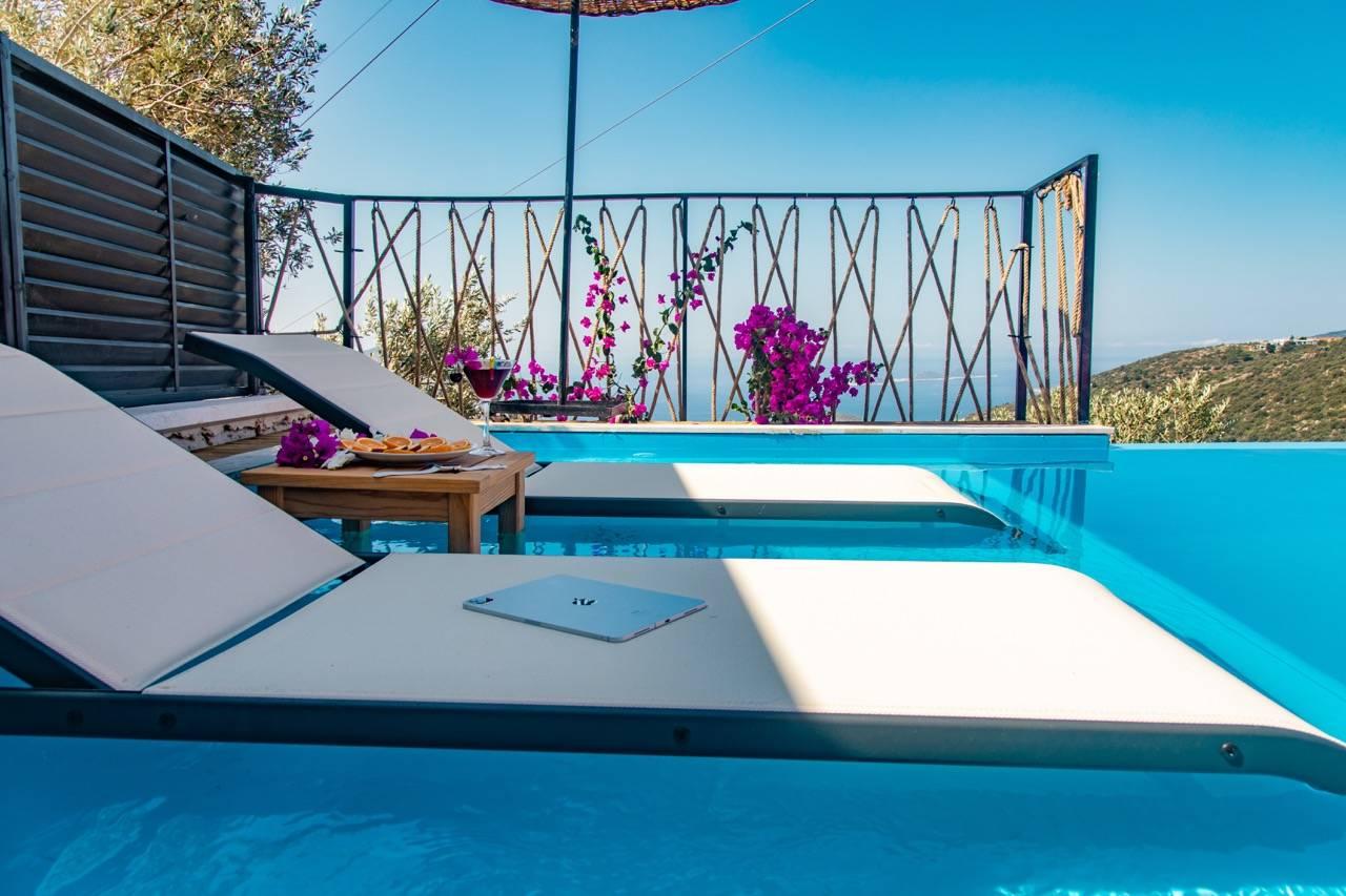 Kaş İslamlar'da Balayı Çiftlerine Uygun, Özel Havuzlu, Tiny House-28086