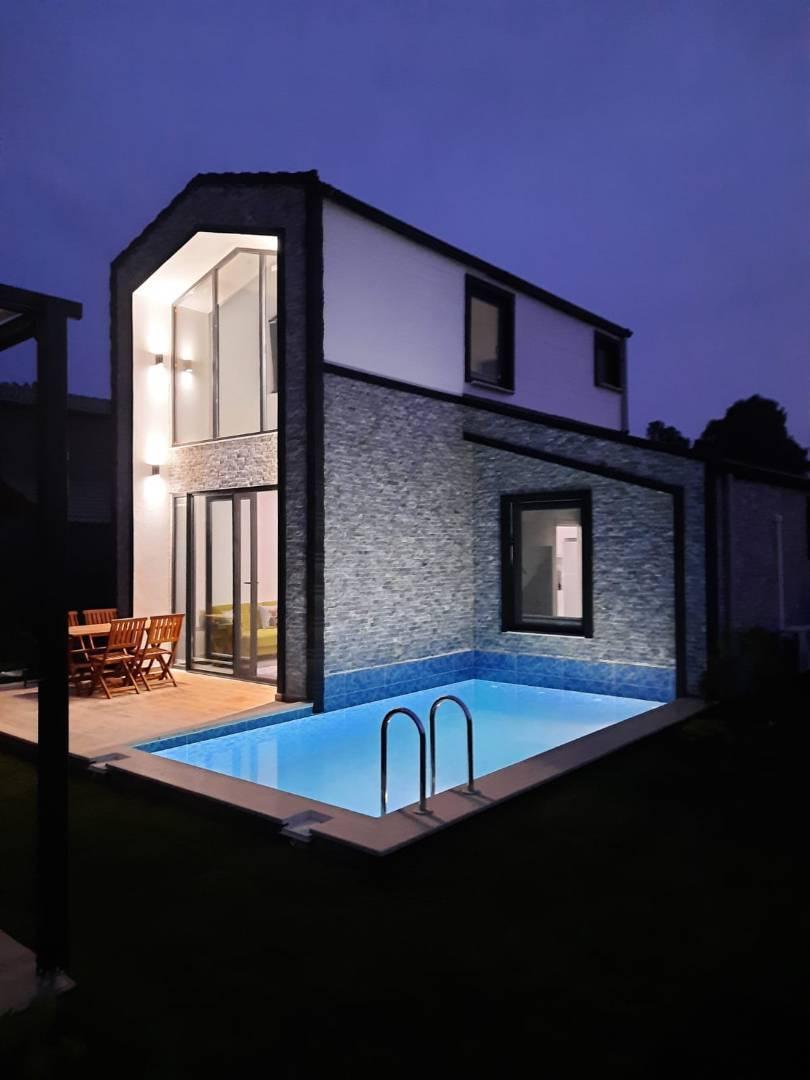 Dalaman'da Doğa İle İç İçe, Özel Havuzlu, Modern Tasarımlı Villa-26143