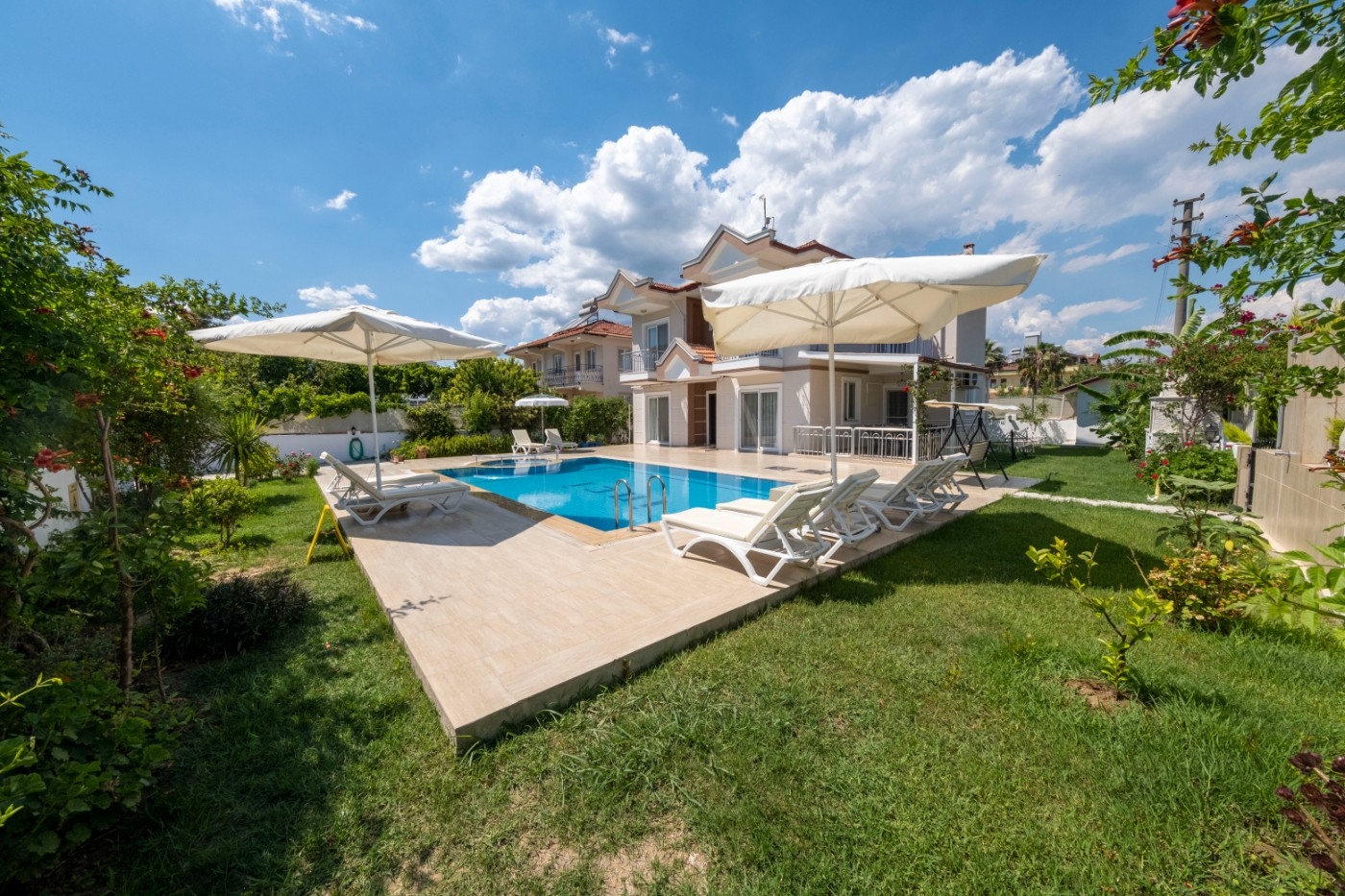 Dalyan'da İztuzu Plajına Yakın, Özel Havuzlu, 8 Kişilik Villa