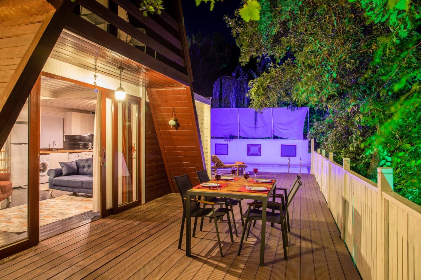 Kalkan İslamlar'da Enfes Doğa Manzaralı, Özel Havuzlu, Şık Villa-22792