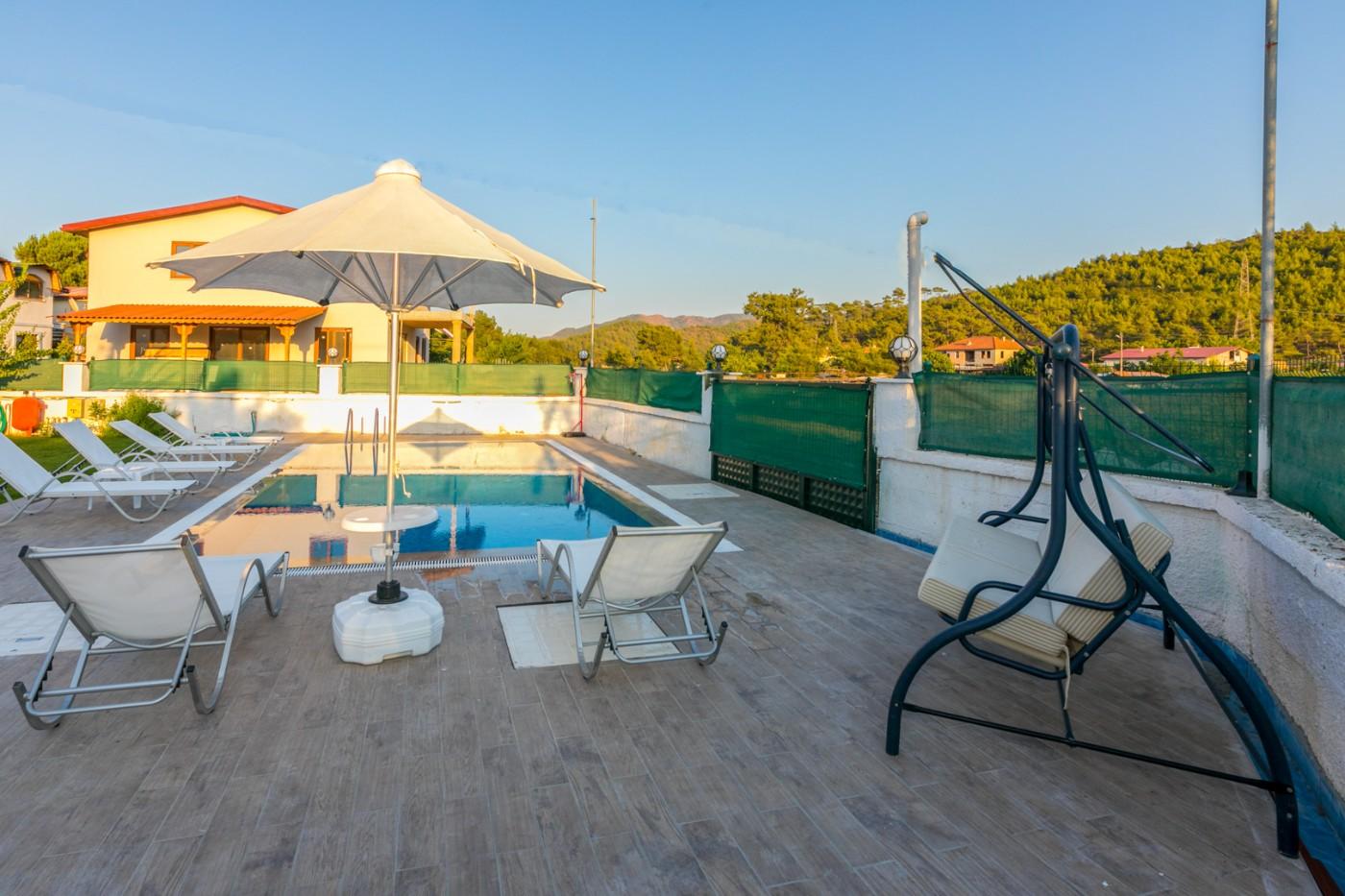 Marmaris Hisarönü'nde Muhteşem Doğada, Özel Havuzlu, Bahçeli Villa-22881