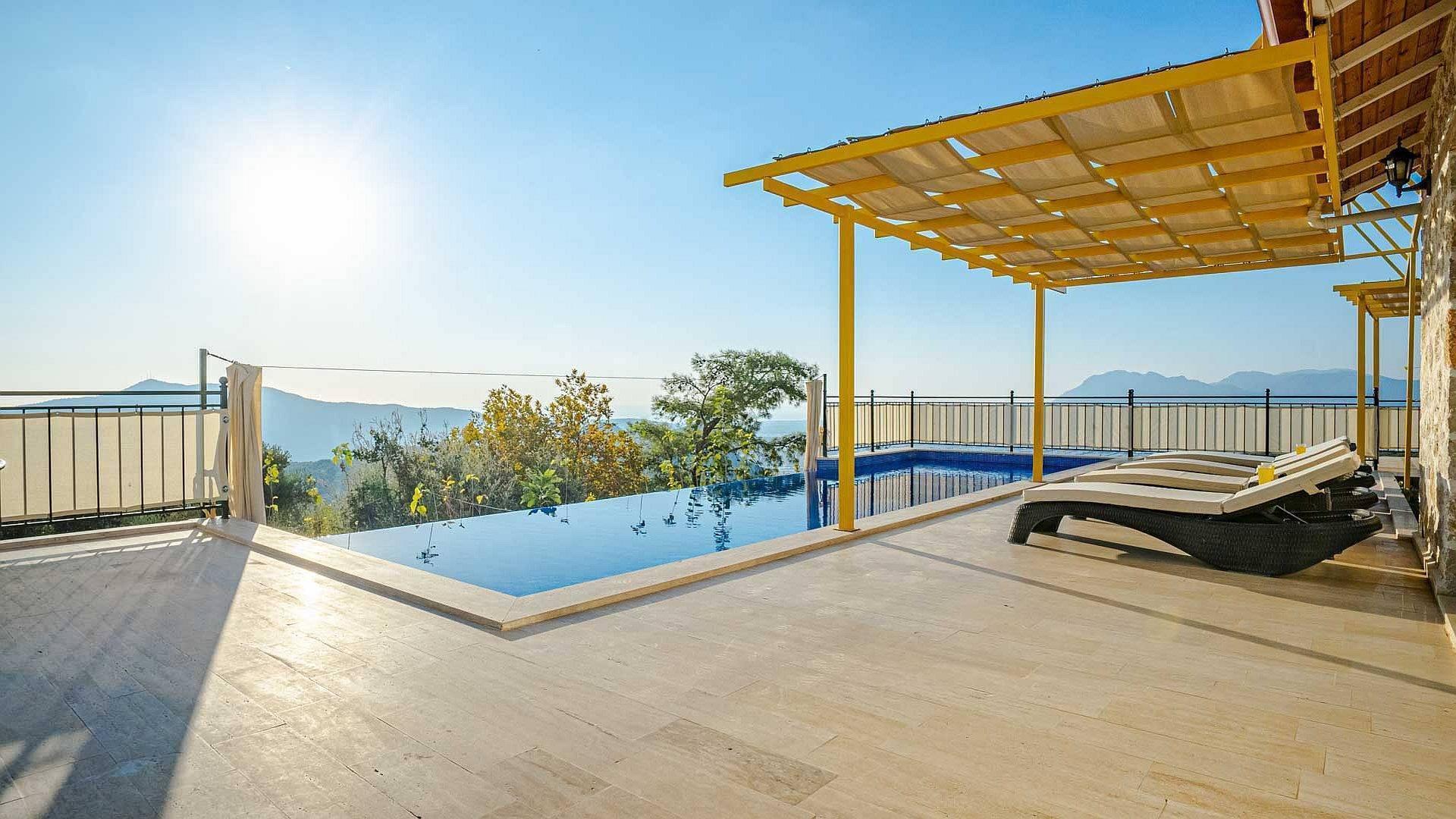 Kaş İslamlar'da Doğanın Kalbinde, Özel Havuzlu, Konforlu Villa-25555