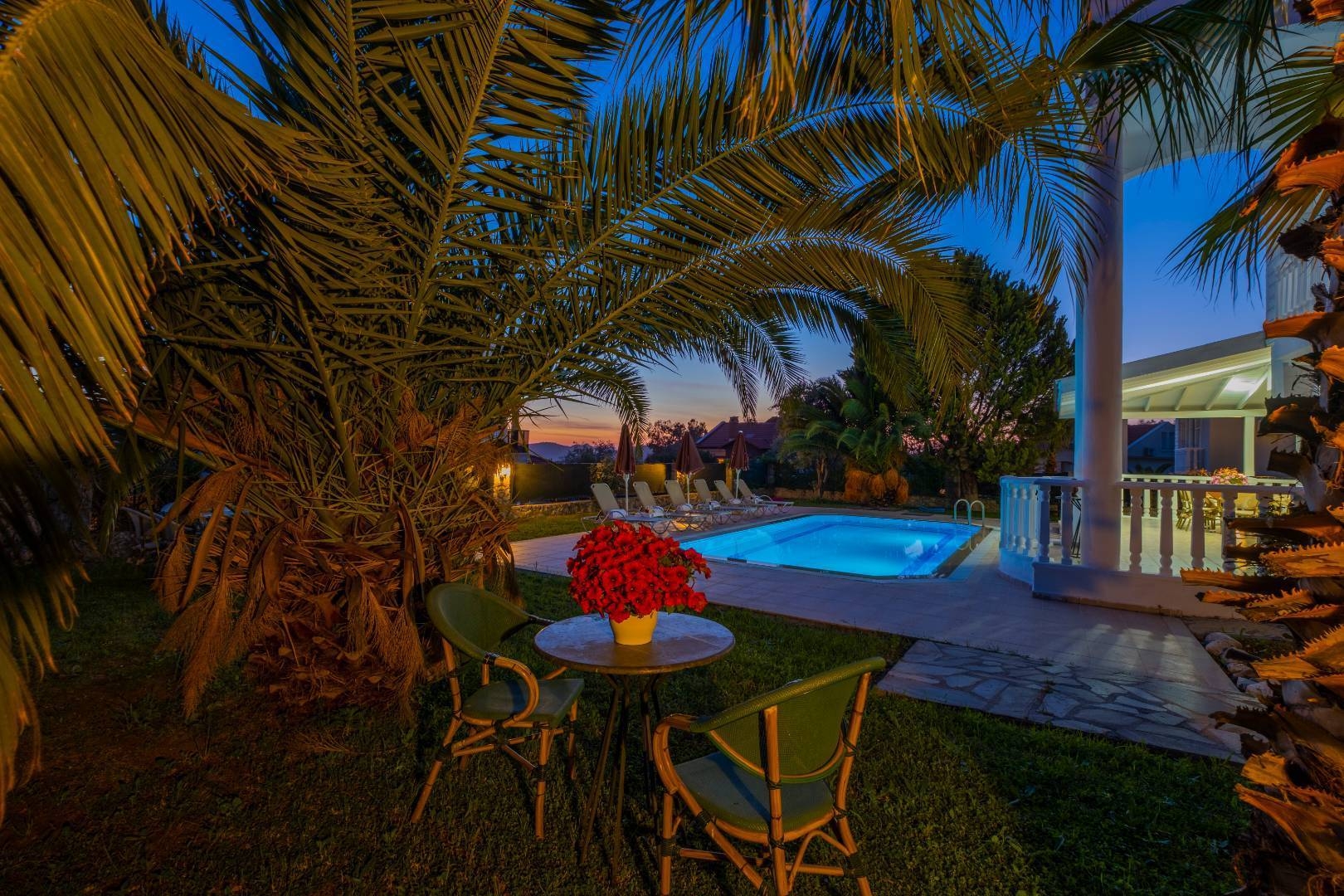 Fethiye Ovacık'ta Panoramik Orman Manzaralı, Özel Havuzlu, Lüks Villa