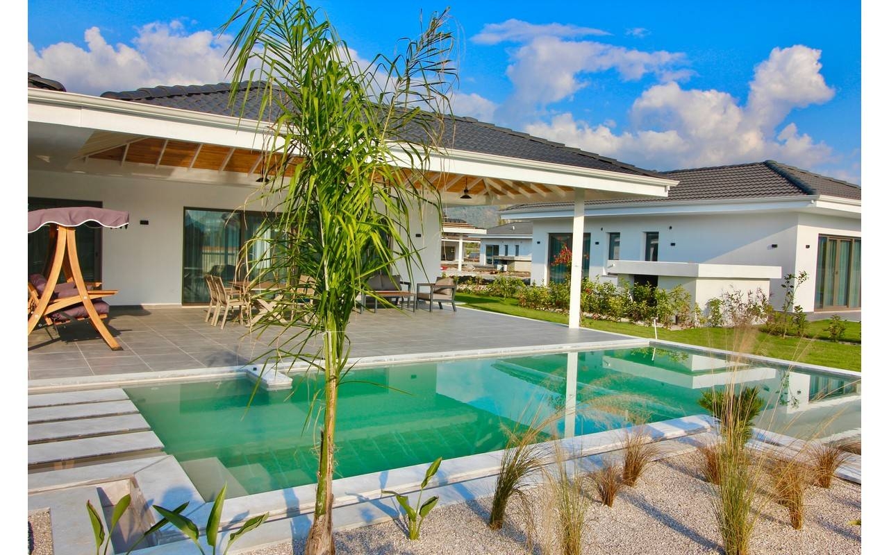 Fethiye Kargı'da Geniş Bahçeli, Özel Havuzlu, 2+1 Villa