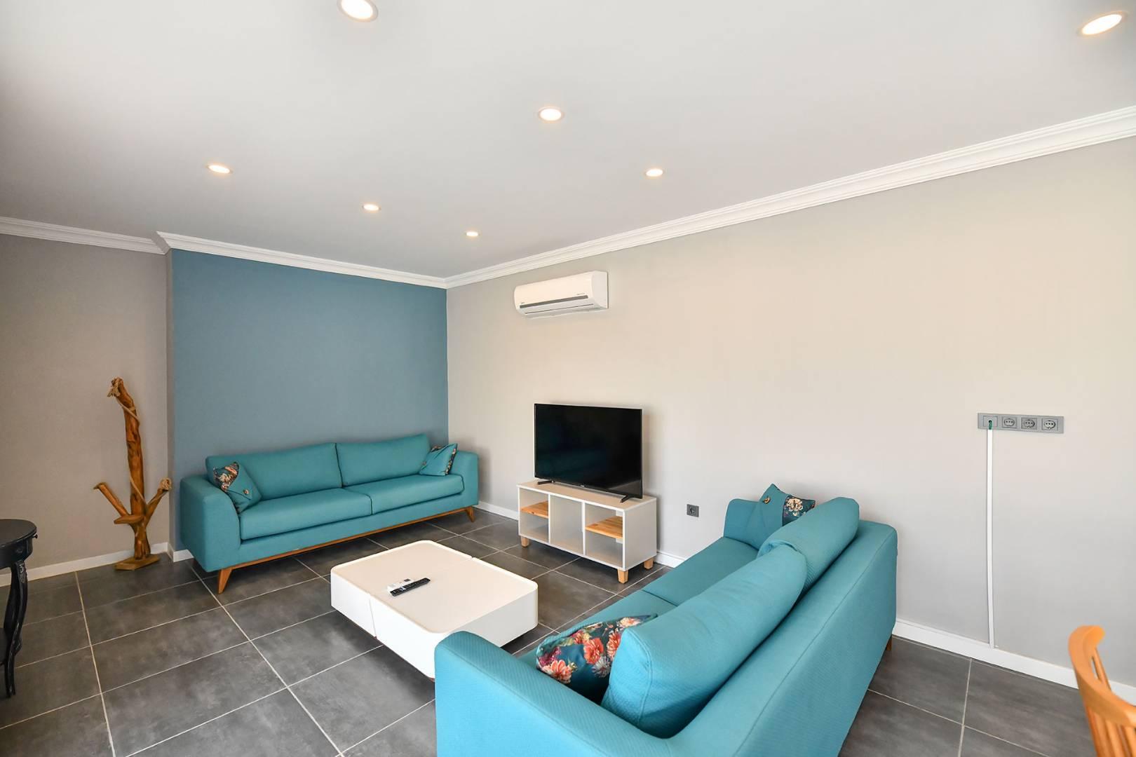 Fethiye Yeşilüzümlü'de Doğa İle İç İçe, Özel Havuzlu, 2+1 Lüks Villa-31825