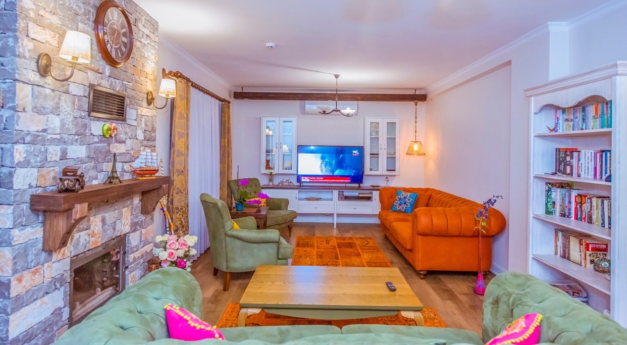 Fethiye Çiftlik'te Muhteşem Konfora Sahip, Özel Havuzlu, Şık Villa