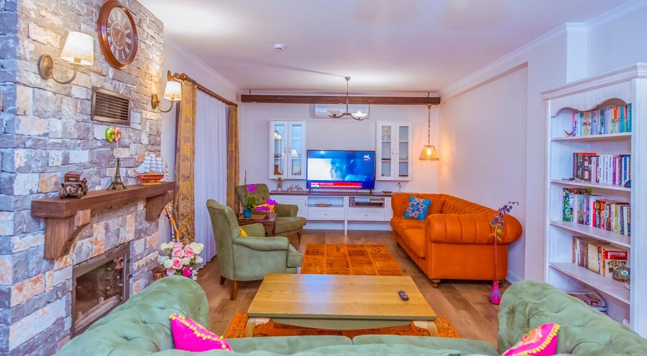 Fethiye Çiftlik'te Muhteşem Konfora Sahip, Özel Havuzlu, Şık Villa-18607