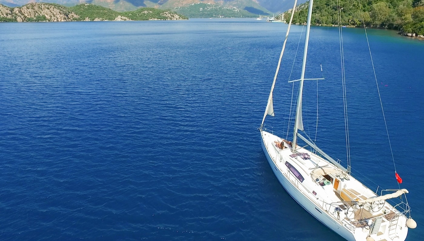Marmaris'te En Güzel Koyları Gezebileceğiniz, Şık Tasarımlı Yelkenli