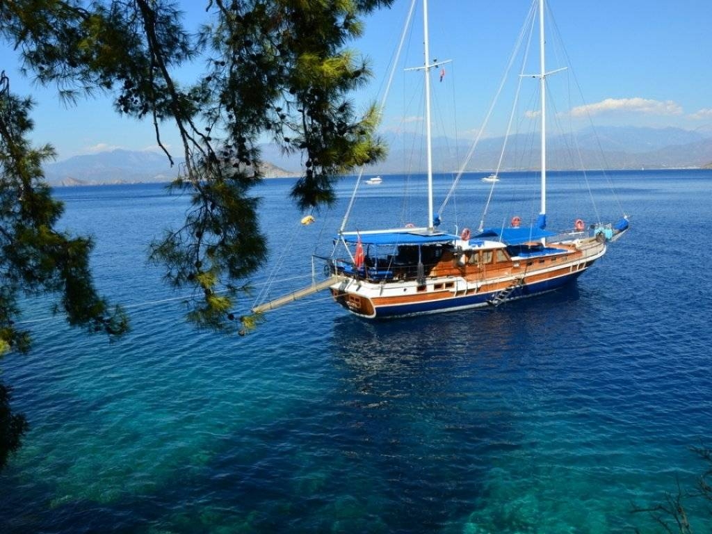 Muğla Fethiye'de Enfes Mavi Yolculuğa Hazır, 12 Kişilik Gulet