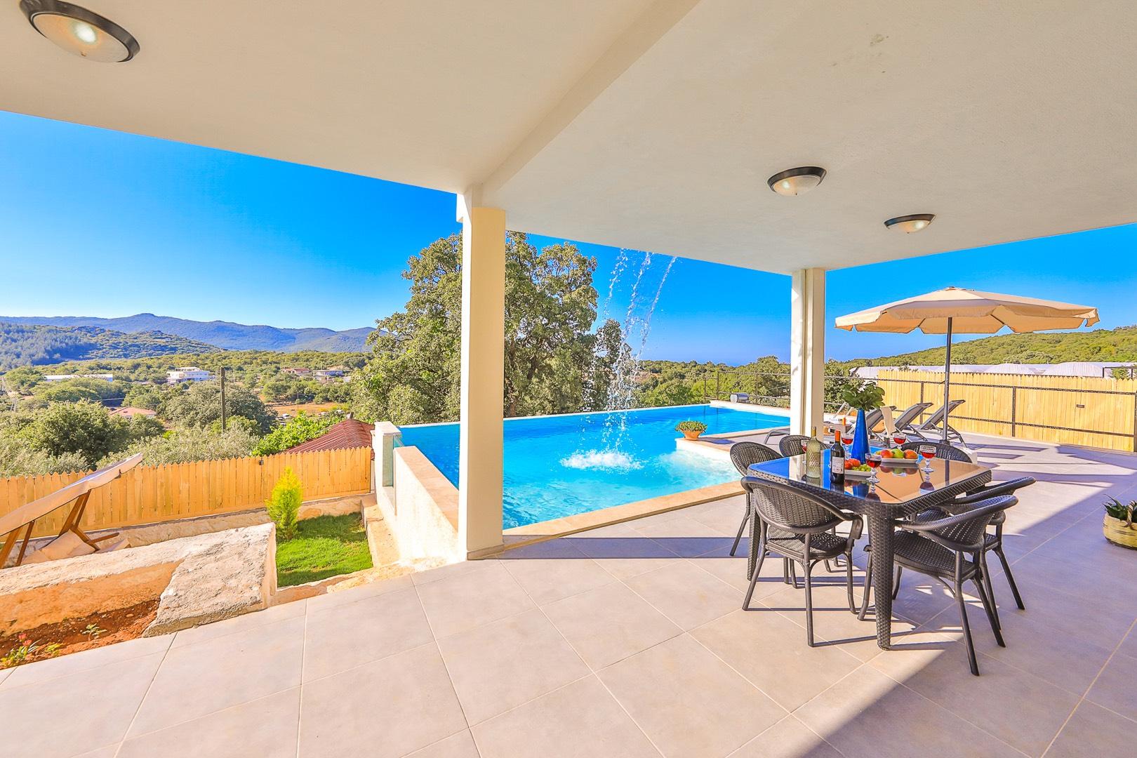 Kaş Pınarbaşı'nda Enfes Doğada, Özel Havuzlu, Saunalı, Lüks Villa-28163