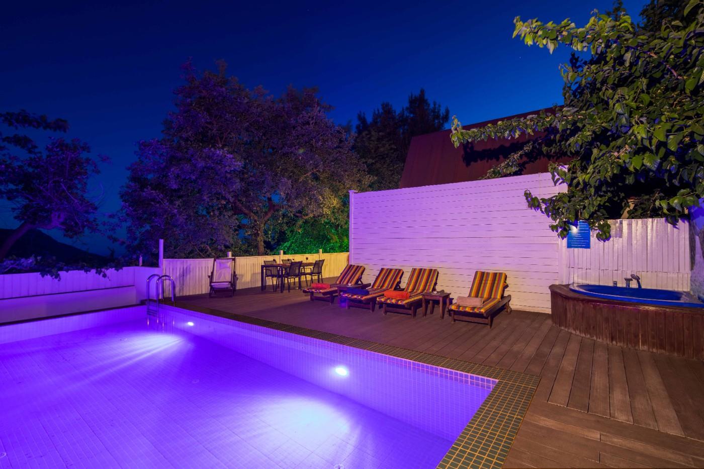 Kalkan İslamlar'da Enfes Doğa Manzaralı, Özel Havuzlu, Şık Villa-22792