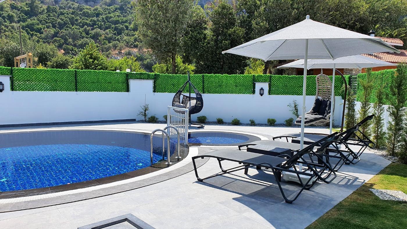 Ortaca Dalyan'da Merkezi Konumda, Özel Havuzlu, Lüks Villa-22443