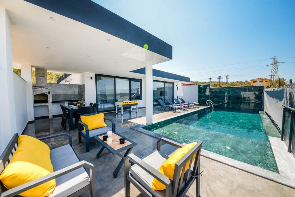 Kaş Patara'da Eşsiz Doğada, Özel Havuzlu, Jakuzili, Yazlık Villa-22980